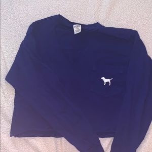 PINK cropped long sleeve